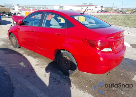 2014 Hyundai Accent Gls from USA, damaged, VIN KMHCT4AE9EU632996